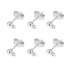 12 PCS 3MM 925 Stamped Silver
