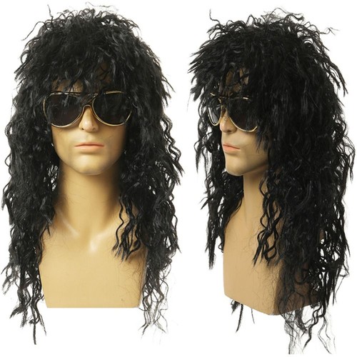 Long curly synthetic - wigs, for