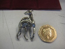 GREYHOUND/WHIPPET DOG BROOCH