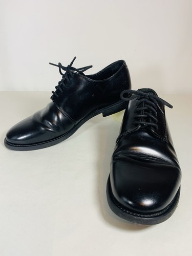Cos black leather derby - leather, shoes