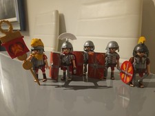 Vintage Playmobil Roman Soldiers X 5