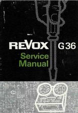 REVOX G36 SERVICE MANUAL ON