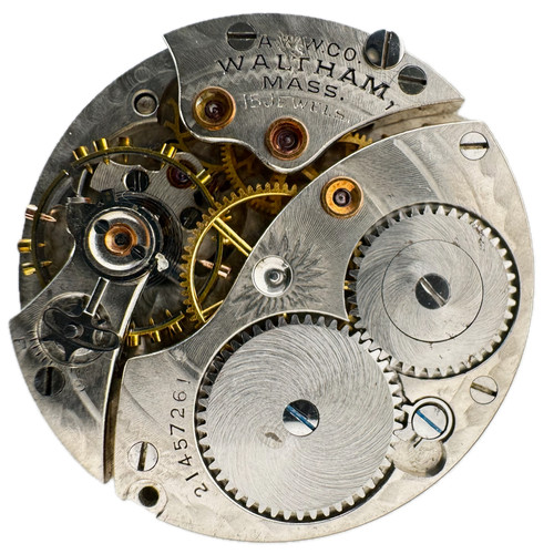 Antique 1917 waltham - 0s, 15j