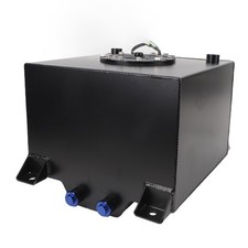 5 Gallon 20L Fuel Cell Tank With Cap Aluminum Alloy Black Fuel Cell For Hot Rod