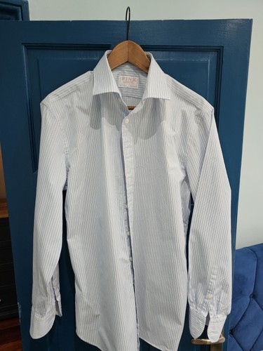Thomas pink stripe cotton - thomas,