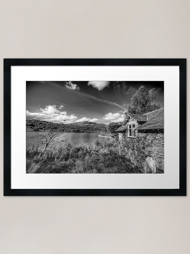 Grasmere black and white - grasmere,