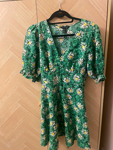 New look green floral - floral, smocked