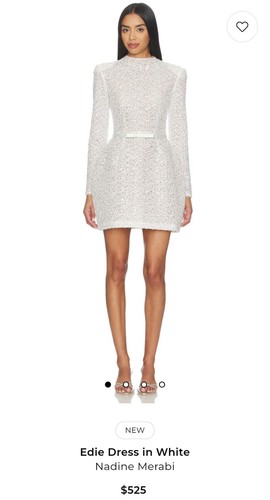 Edie white dress nadine - edie,