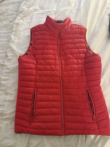 Joules women red gilet - women's,