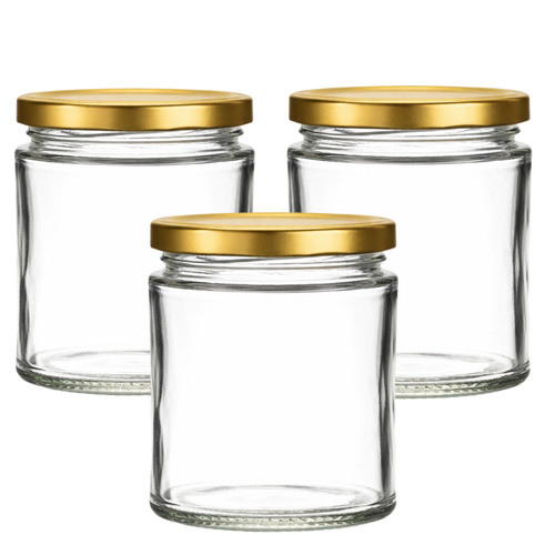 190ml panelled glass honey - 190ml,
