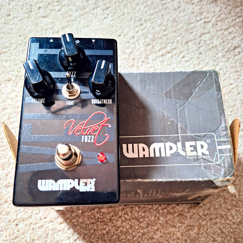 Wampler velvet fuzz - wampler, analogue
