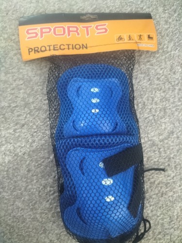 Kids blue knee and elbow - blue,
