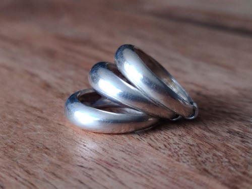 925 silver triple stacking - 925,