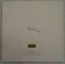 Jaguar Daimler brochure 1989. XJ6, Sovereign, Double Six. Extra Large 56 pages.