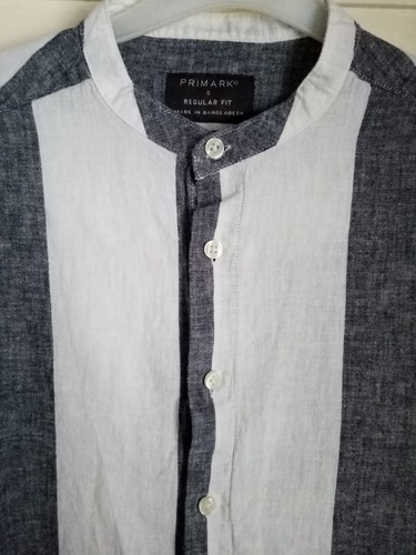Shirt small grandad collar - small,