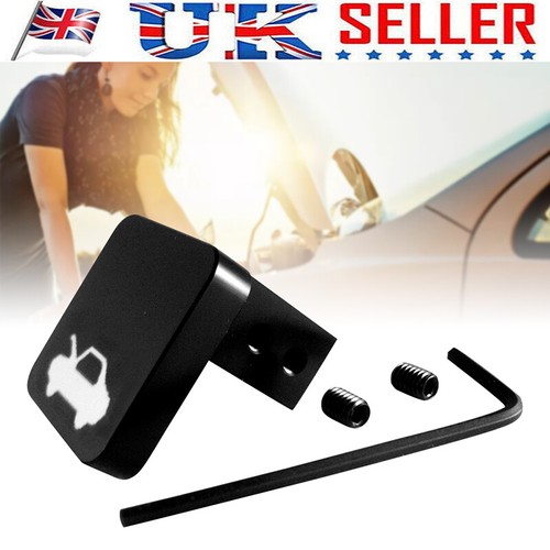 Black hood latch handle - latch,