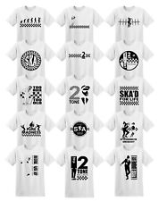 Tone 2 The Specials Reggae Ska Rude Retro White T-Shirts Men's 70s 80s Tee Tops