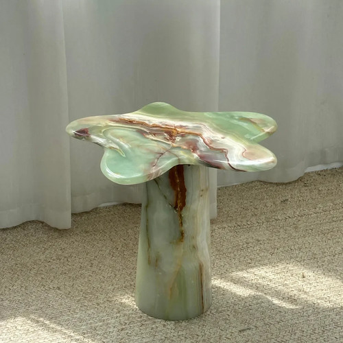 Vintage onyx coffee table - coffee,