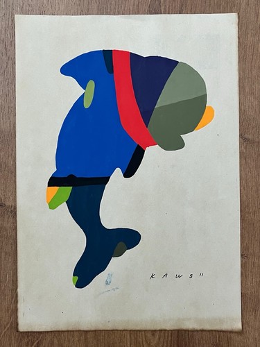 Kaws drawing and painting - kaws,