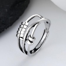 Rings Adjustable Worry Open
