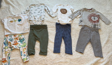 6-9 Months  Baby Boy Clothes Outfit Bundle 8 items