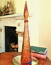 Empoli Amber glass genie