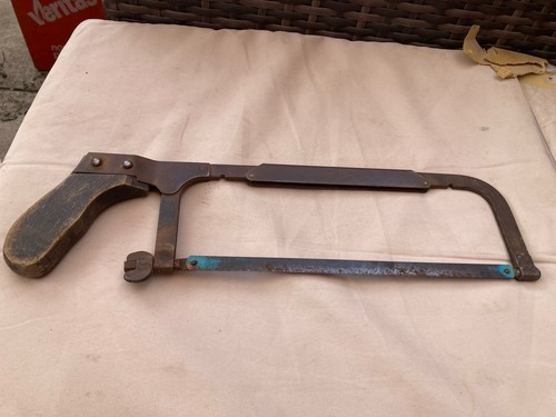Vintage newell hacksaw wooden - vintage,