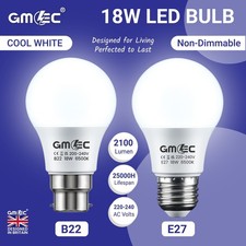 18W LED Globe Bulb Cool White