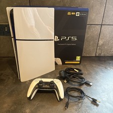 Sony PlayStation 5 Slim Digital Edition Console 1TB White
