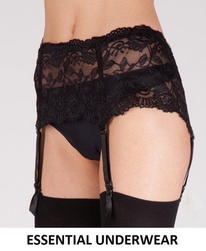 Suspender belt burlesque wide - suspender,