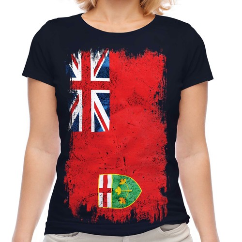 Ontario grunge flag - flag, ladies