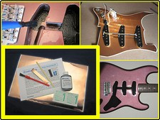 ELECTRIC GUITAR SHIELDING KIT - CONDUCTIVE PAINT COPPER FOIL PICKGUARD SHIELD