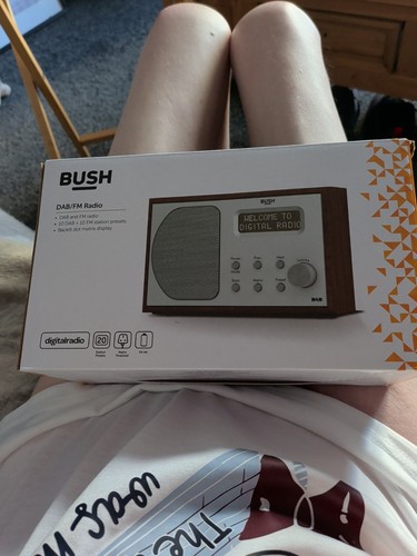 Bush wooden dab - radio, small