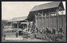 Postcard Ventura, CA, Rock Crusher 