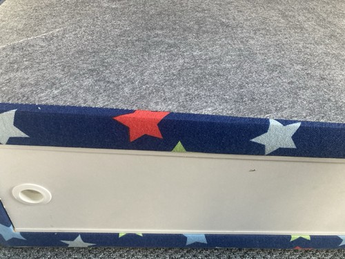 Children fabric single bed - fabric,