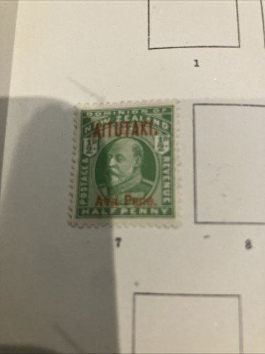 New zealand aitutaki 1912 - zealand, 1912-1916