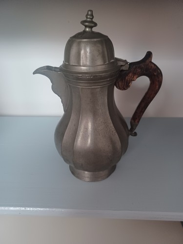 Antique pewter jug - pewter,