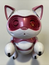 Teksta Rare Newborn Kitten Techno Cat Robot Toy Lights Sounds Movement So Cute!!