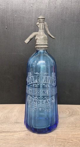 Antique french soda syphon - antique,