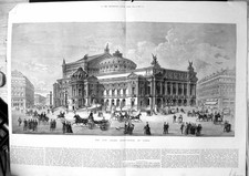 Antique Print New Grand Opera