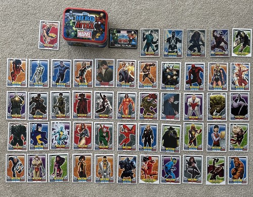Marvel hero attax cards - marvel, game