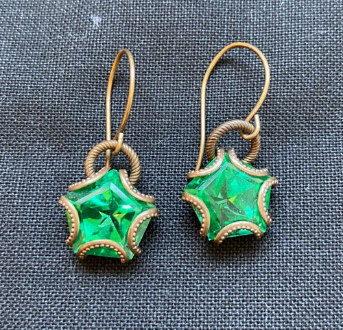 Vintage pentagonal swarovski - pentagonal,