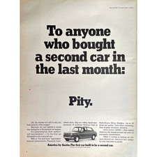 1968 Austin Healey America Vintage Print Ad Retro Austin Healey Memorabilia