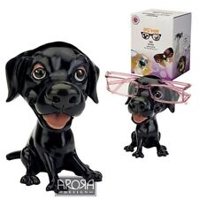 Optipaws Black Labrador  Dog Glasses Holder Figurine