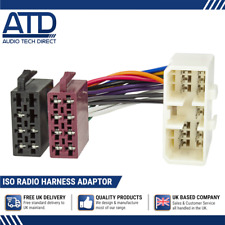 ISO Radio Adaptor For Subaru Forester Impreza Legacy Vivio Stereo Wiring Harness