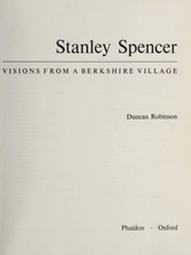 Stanley spencer visions - spencer,