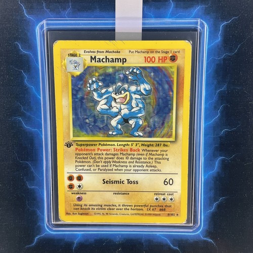 1st edition machamp 8 102 - 1st, 8/102