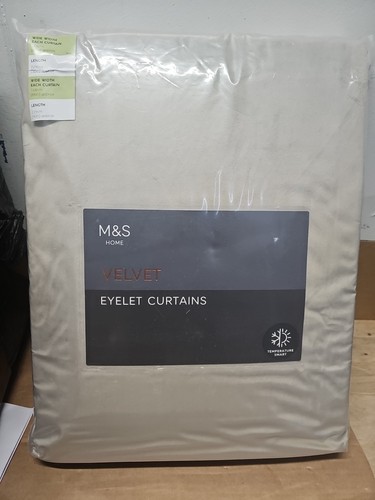 Home velvet eyelet - m&s,