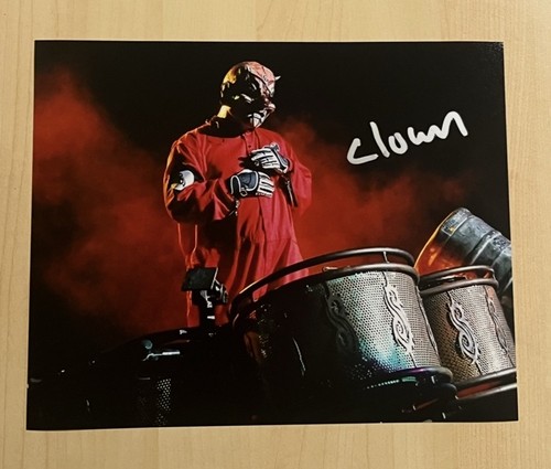 Clown hand signed - clown, 8x10