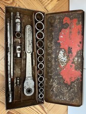Vintage Britool Socket Set /